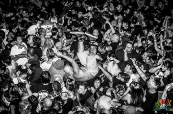 Subhumans hardcore show